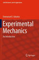 Book cover of: Experimental Mechanics. By: Emmanuel E. Gdoutos