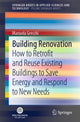 Book cover of: Building Renovation. By: Manuela Grecchi
