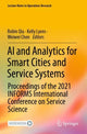 Book cover of: AI and Analytics for Smart Cities and Service Systems. By: Robin Qiu