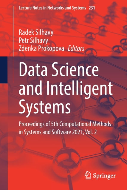 Book cover of: Data Science and Intelligent Systems. By: Radek Silhavy