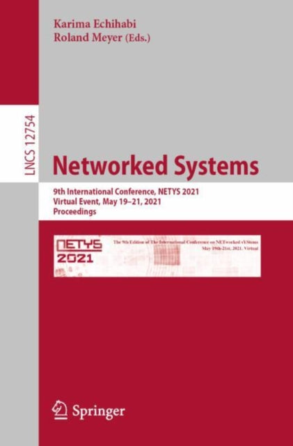 Book cover of: Networked Systems. By: Karima Echihabi