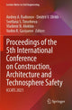 Book cover of: Proceedings of the 5th International Conference on Construction, Architecture and Technosphere Safety
