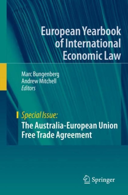 Book cover of: Australia-European Union Free Trade Agreement. By: Marc Bungenberg