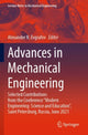 Book cover of: Advances in Mechanical Engineering. By: Alexander N. Evgrafov