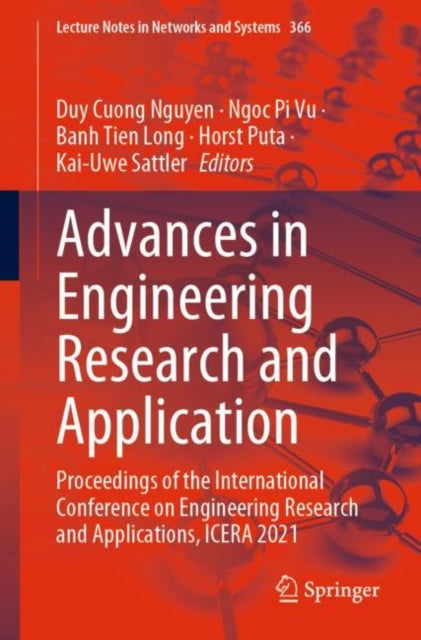 Book cover of: Advances in Engineering Research and Application. By: Duy Cuong Nguyen