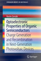 Book cover of: Optoelectronic Properties of Organic Semiconductors. By: Nasim Zarrabi