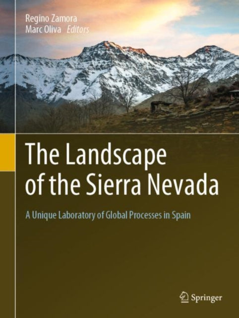 Book cover of: Landscape of the Sierra Nevada. By: Regino Zamora