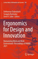 Book cover of: Ergonomics for Design and Innovation. By: Debkumar Chakrabarti