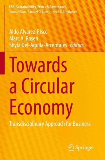 Book cover of: Towards a Circular Economy. By: Aldo Alvarez-Risco