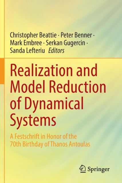 Book cover of: Realization and Model Reduction of Dynamical Systems. By: Christopher Beattie