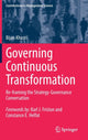 Book cover of: Governing Continuous Transformation. By: Bijan Khezri