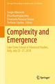 Book cover of: Complexity and Emergence. By: Sergio Albeverio