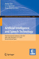 Book cover of: Artificial Intelligence and Speech Technology. By: Amita Dev