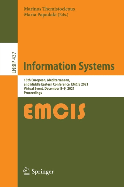 Book cover of: Information Systems. By: Marinos Themistocleous
