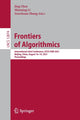 Book cover of: Frontiers of Algorithmics. By: Jing Chen