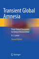 Book cover of: Transient Global Amnesia. By: A. J. Larner