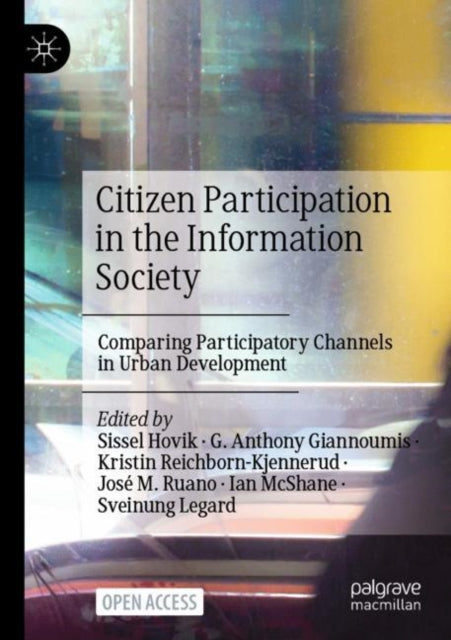 Book cover of: Citizen Participation in the Information Society. By: Sissel Hovik