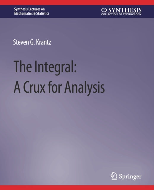 Book cover of: Integral. By: Steven Krantz
