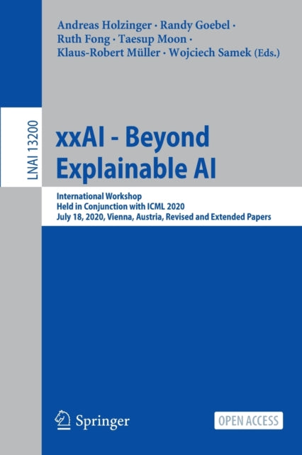 Book cover of: xxAI - Beyond Explainable AI. By: Andreas Holzinger