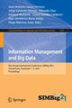 Book cover of: Information Management and Big Data. By: Juan Antonio Lossio-Ventura
