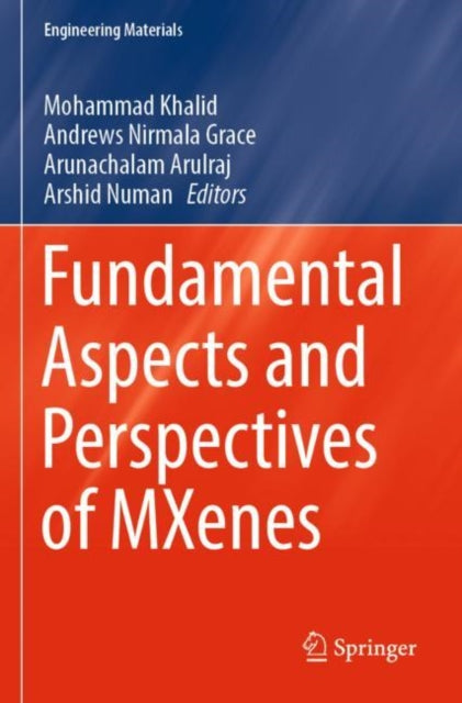 Book cover of: Fundamental Aspects and Perspectives of MXenes. By: Mohammad Khalid