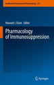 Book cover of: Pharmacology of Immunosuppression. By: Howard J. Eisen