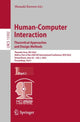 Book cover of: Human-Computer Interaction. Theoretical Approaches and Design Methods. By: Masaaki Kurosu