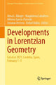 Book cover of: Developments in Lorentzian Geometry. By: Alma L. Albujer