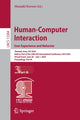 Book cover of: Human-Computer Interaction. User Experience and Behavior. By: Masaaki Kurosu