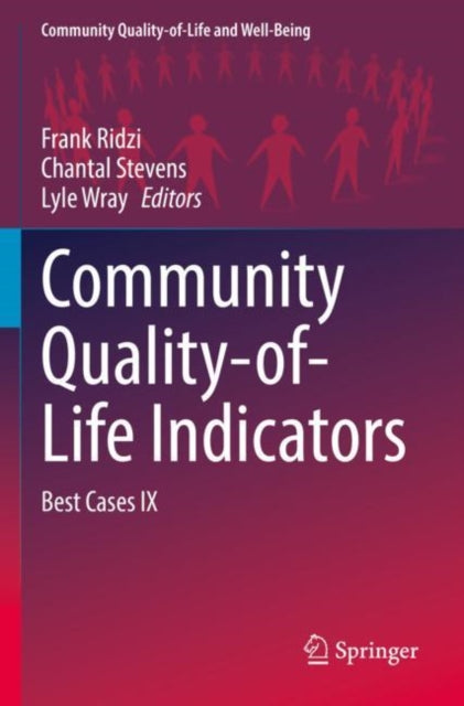 Book cover of: Community Quality-of-Life Indicators. By: Frank Ridzi