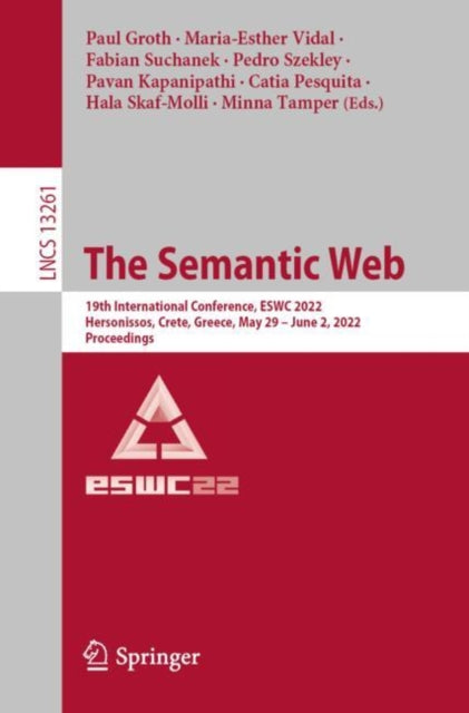 Book cover of: Semantic Web. By: Paul Groth