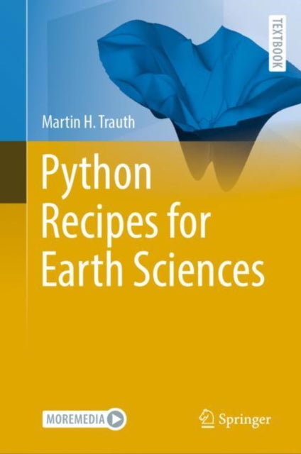 Book cover of: Python Recipes for Earth Sciences. By: Martin H. Trauth