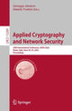 Book cover of: Applied Cryptography  and Network Security. By: Giuseppe Ateniese
