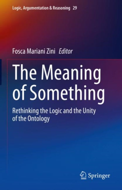Book cover of: Meaning of Something. By: Fosca Mariani Zini