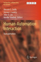 Book cover of: Human-Automation Interaction. By: Vincent G. Duffy