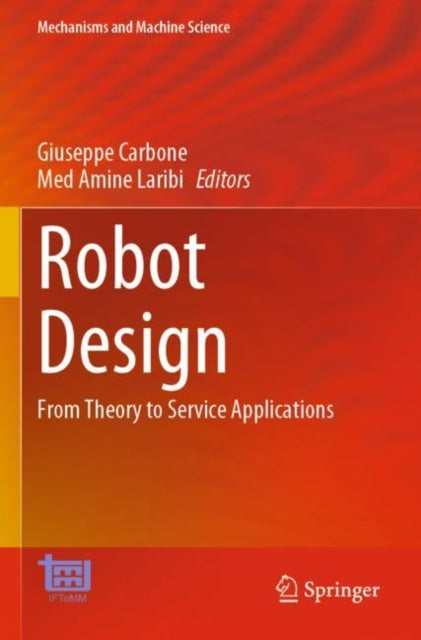 Book cover of: Robot Design. By: Giuseppe Carbone