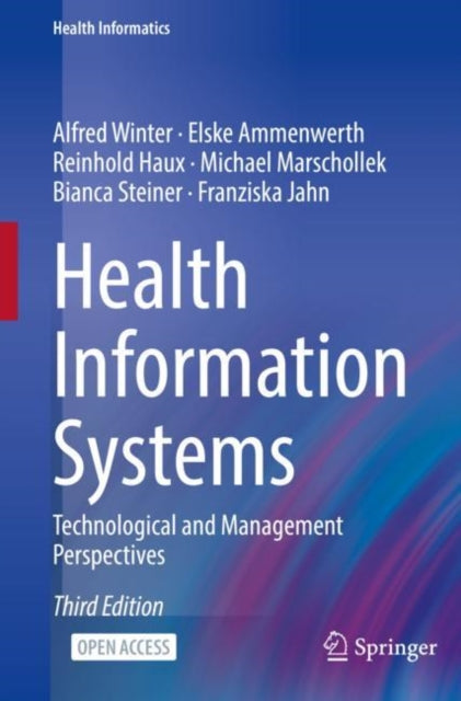 Book cover of: Health Information Systems. By: Alfred Winter