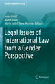 Book cover of: Legal Issues of International Law from a Gender Perspective. By: Ivana Krstić