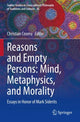 Book cover of: Reasons and Empty Persons: Mind, Metaphysics, and Morality. By: Christian Coseru
