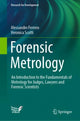 Book cover of: Forensic Metrology. By: Alessandro Ferrero