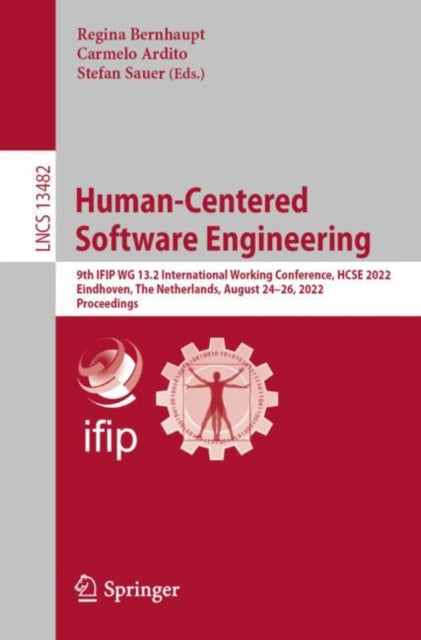 Book cover of: Human-Centered Software Engineering. By: Regina Bernhaupt