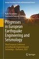 Book cover of: Progresses in European Earthquake Engineering and Seismology. By: Radu Vacareanu