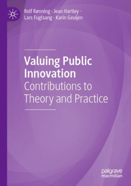 Book cover of: Valuing Public Innovation. By: Rolf Rønning