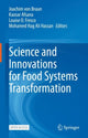 Book cover of: Science and Innovations for Food Systems Transformation. By: Joachim von Braun