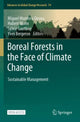 Book cover of: Boreal Forests in the Face of Climate Change. By: Miguel Montoro Girona
