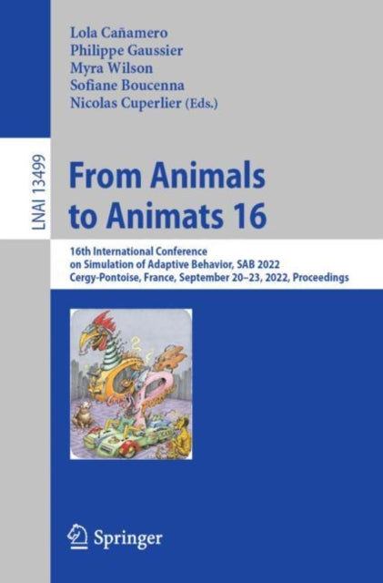 Book cover of: From Animals to Animats 16. By: Lola Cañamero