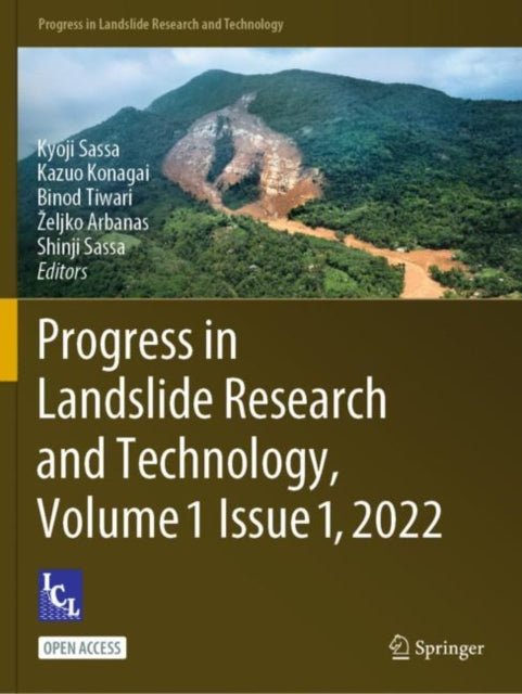 Book cover of: Progress in Landslide Research and Technology, Volume 1 Issue 1, 2022. By: Kyoji Sassa