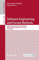 Book cover of: Software Engineering and Formal Methods. By: Holger Schlingloff