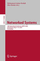 Book cover of: Networked Systems. By: Mohammed-Amine Koulali