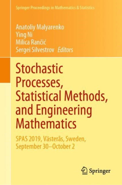 Book cover of: Stochastic Processes, Statistical Methods, and Engineering Mathematics. By: Anatoliy Malyarenko
